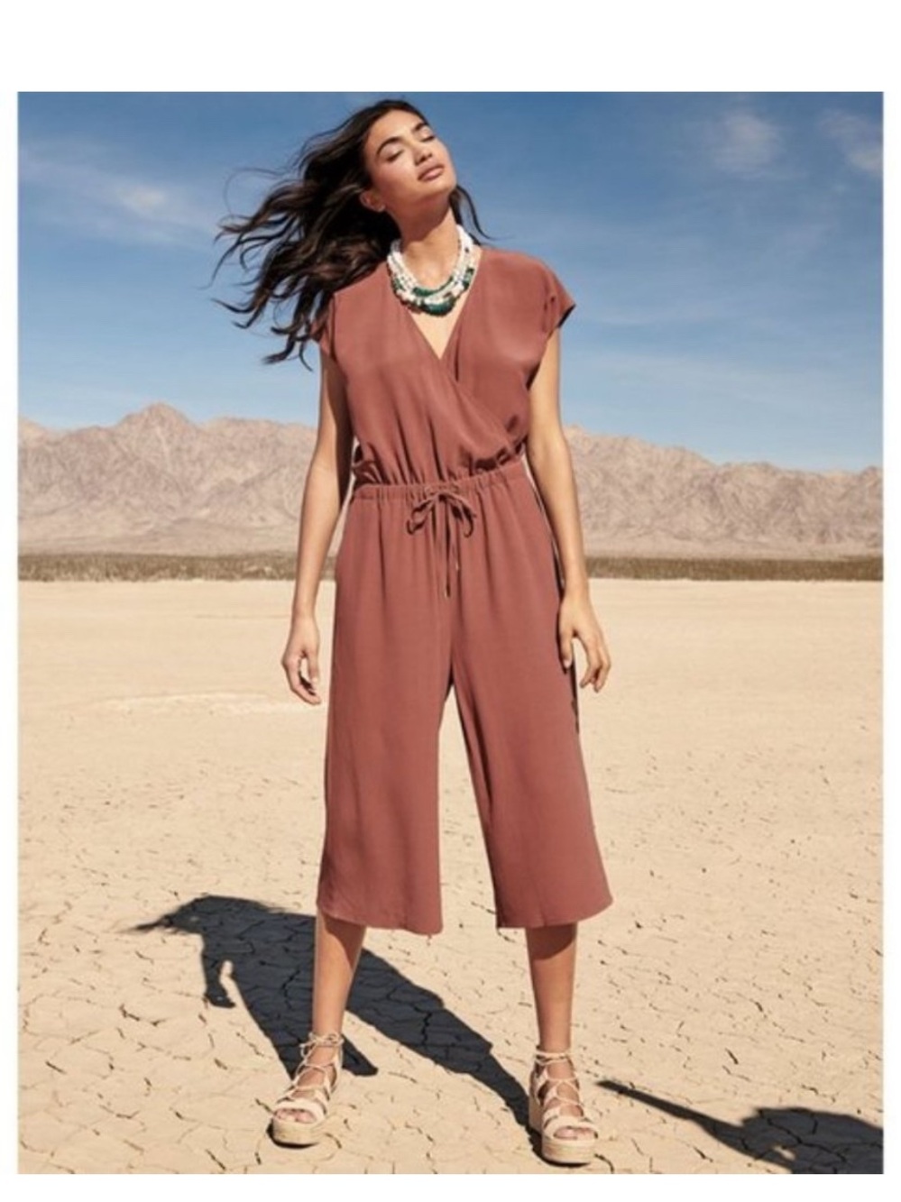 🌻 Eileen Fisher crepe jumpsuit M